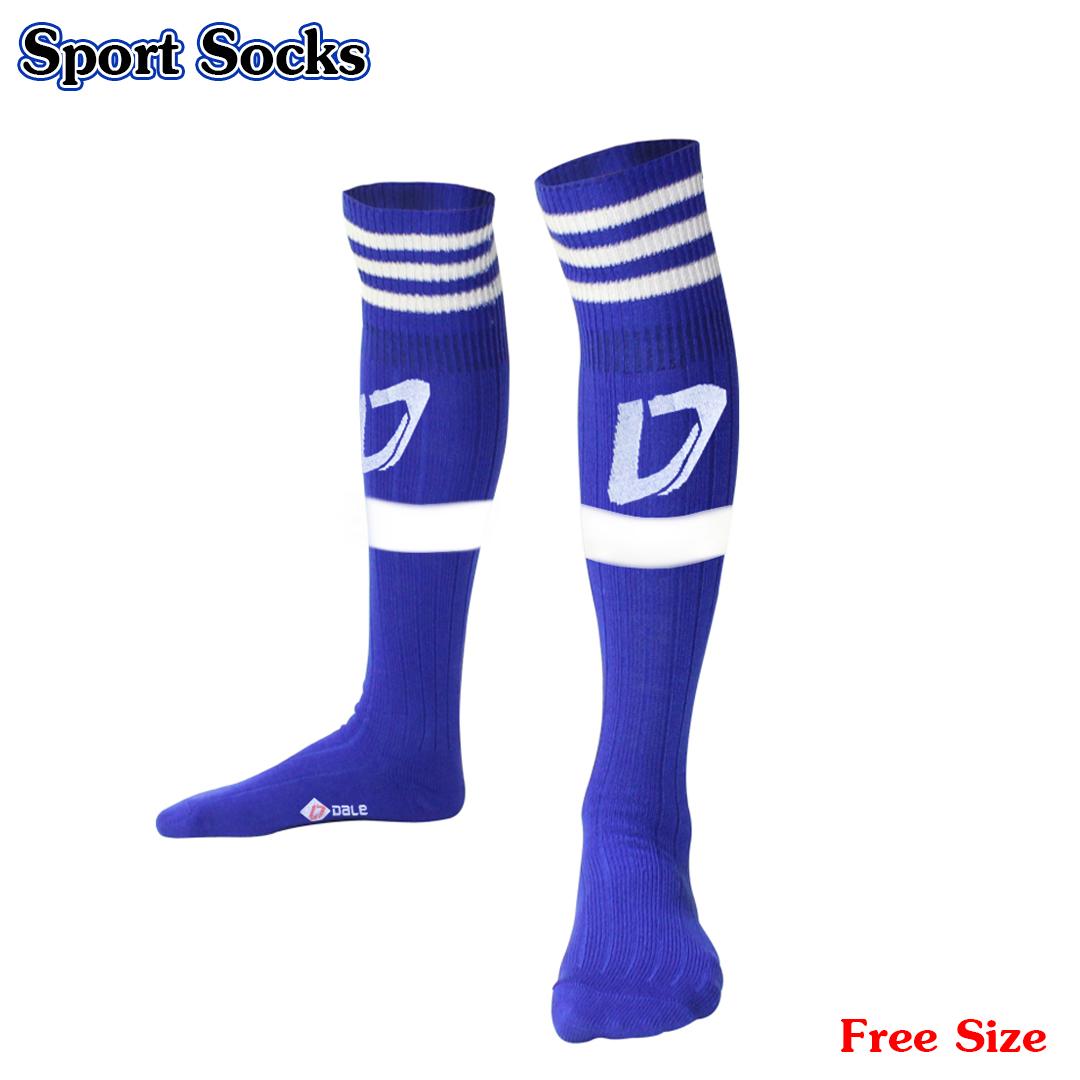 Sport Socks ถุงเท้าฟุตบอล ใส่ได้ทั้ง ชาย หญิง Free size Set 1 คู่