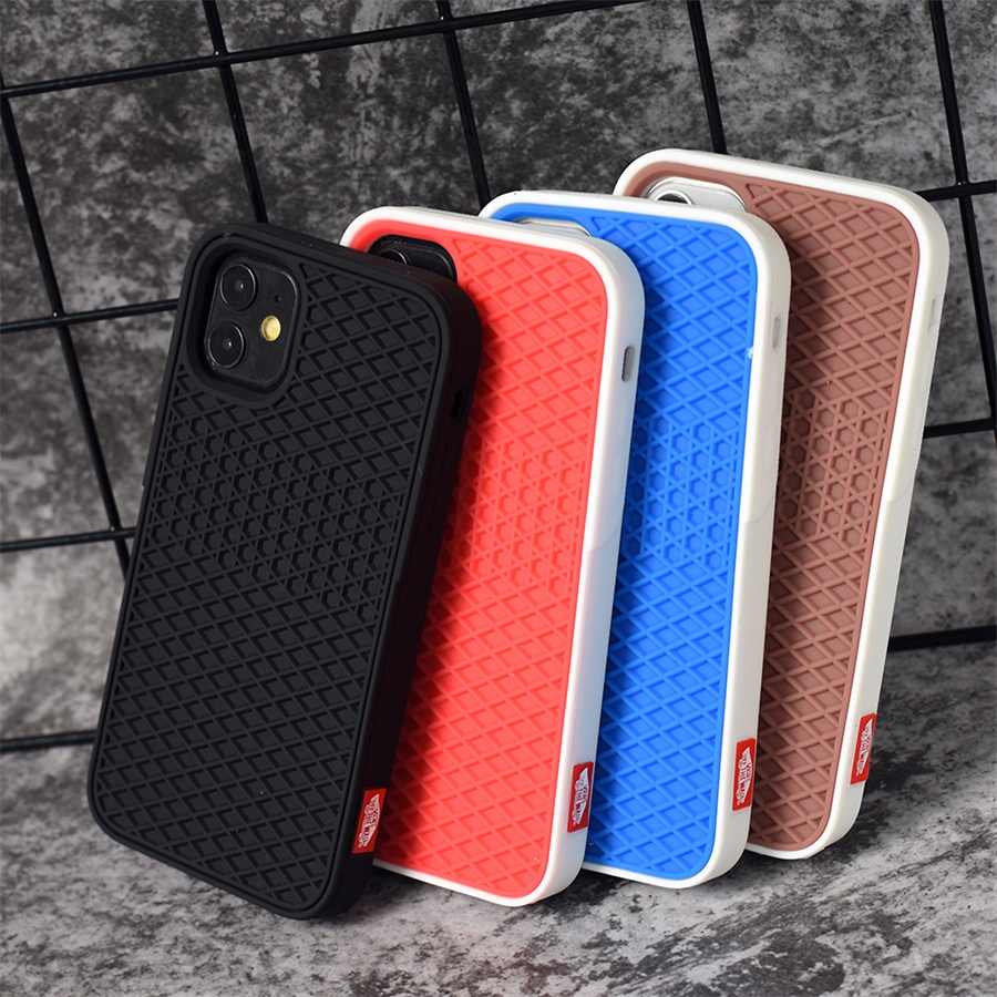 Vans Sole Silicone Shell Cover Case For iPhone 14 13 12 11 Pro XS Max X