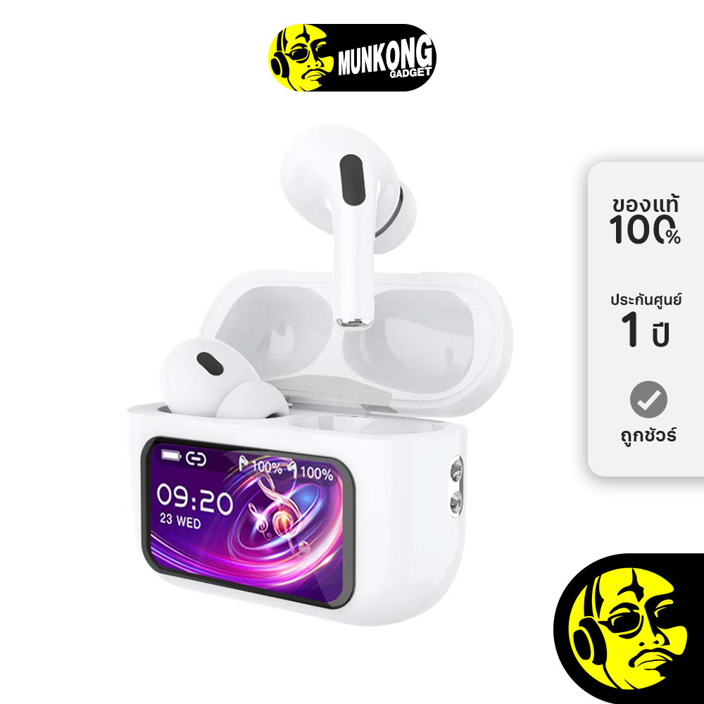 Why Touch TWS Earpods Earphone EP-3152 (White) หูฟังไร้สาย truewireless by munkong ราคา 990 บาท*ส่งฟรี