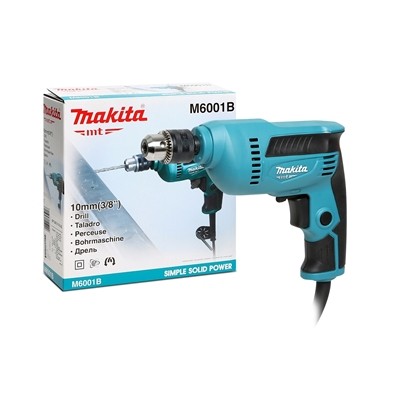 ดูภาพ MAKITA สว่าน สว่านไฟฟ้า ขนาด 3/8 นิ้ว(3หุน, 450วัตต์) รุ่น M6001B ++โฉมใหม่ มาแทน MAKTEC มาคเทค MT606++ เพิ่มเติม MAKITA สว่าน สว่านไฟฟ้า ขนาด 3/8 นิ้ว(3หุน, 450วัตต์) รุ่น M6001B ++โฉมใหม่ มาแทน MAKTEC มาคเทค MT606++