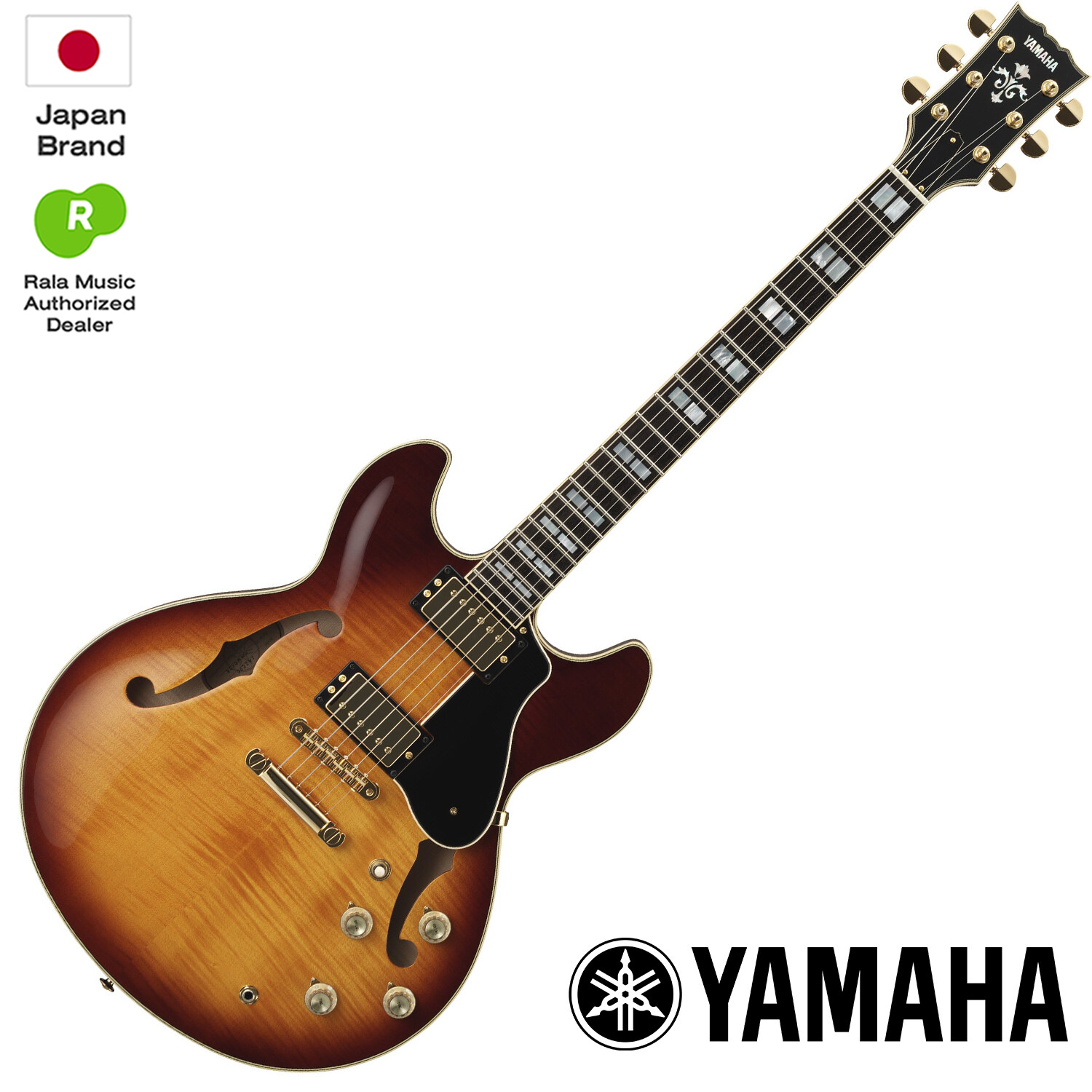 * Authorized Dealer * Yamaha® SA2200 6-String Electric Guitar + Free Hardshell Case ** Made in Japan / 1 Year Warranty ** ราคา 117,600 บาท*ส่งฟรี