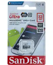 ภาพขนาดย่อสินค้าSanDisk 32GB MicroSDHC UHS-I Card Ultra Class10 Speed 100MB/s** เมมโมรี่การ์ดแท้ ประกันศูนย์ Synnex