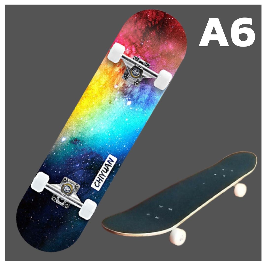 skateboard สำหรับเด็ก เเละ ผู้ใหญ่ แฟชั่นสเก็ตบอร์ด สเก็ตบอร์ด สำหรับผู้เริ่มเล่น รับน้ำหนักได้ 150Kgs สเก๊ตบอร์ด BY AT SHOPPING