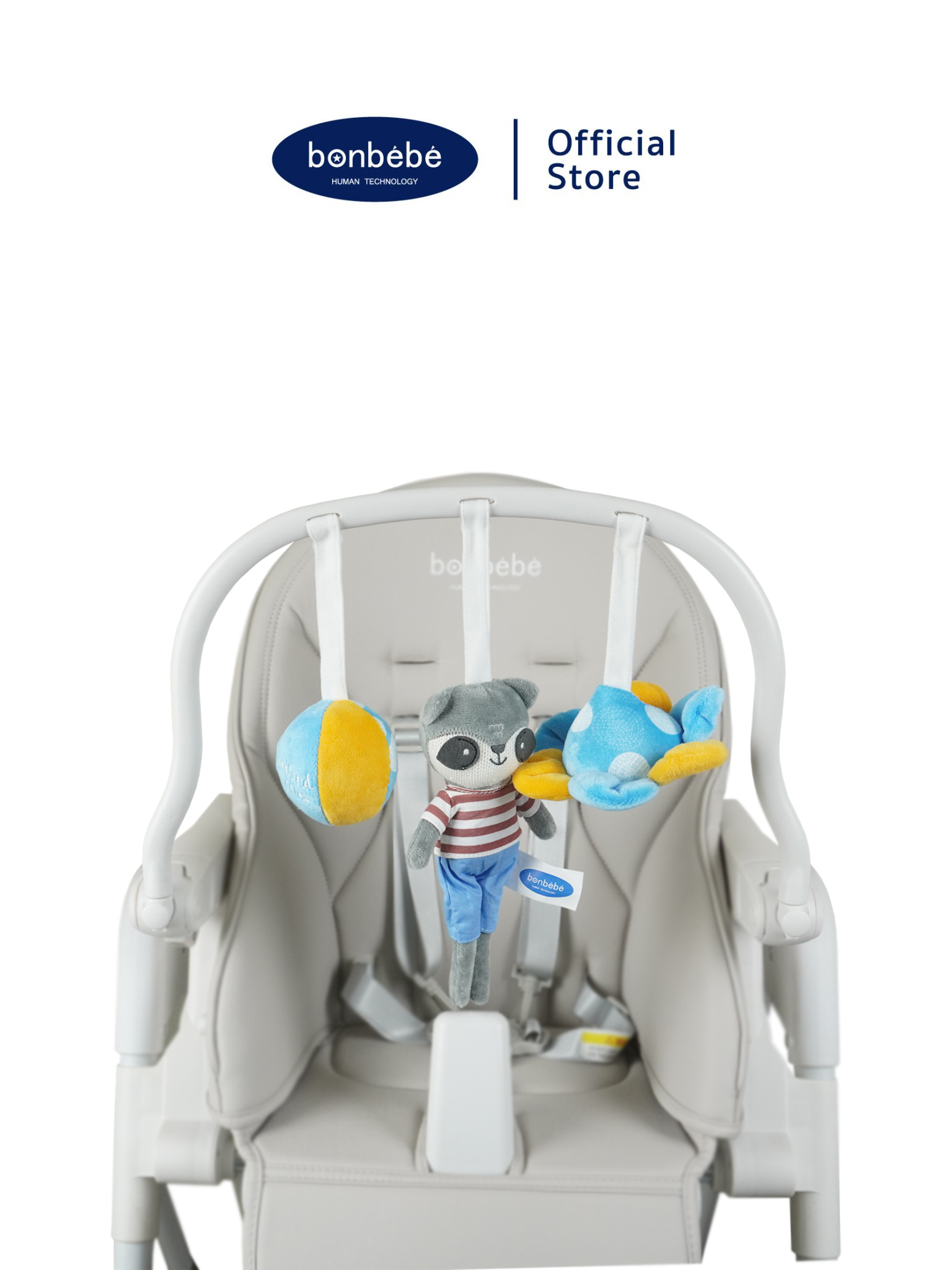 bonbebe Melody Soft Toy Set for bonbebe High Chair - mobile toy - โมบายเด็ก ราคา 790 บาท*ส่งฟรี