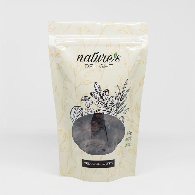 Nature's Delight Dried Medjoul Dates Jumbo 250g / อินทผลัมแห้งพันธุ์เม็ดจูลจัมโบ้ 250 กรัม ตราเนเจอร์ส ดีไลท์ ราคา 220 บาท*ส่งฟรี