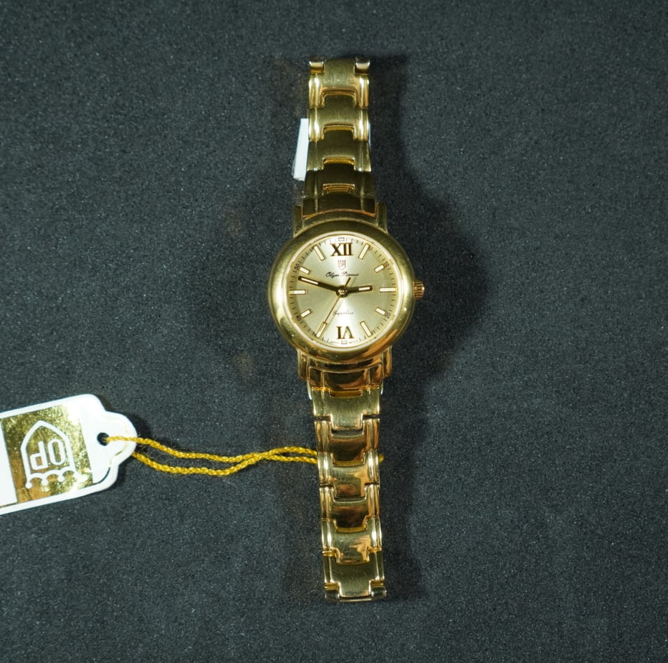 OP olym pianus sapphire นาฬิกาข้อมือผู้หญิง รุ่น 5671L-601 (ของแท้ประกันศูนย์ 1 ปี ) NATEETONG ราคา 2,800 บาท*ส่งฟรี