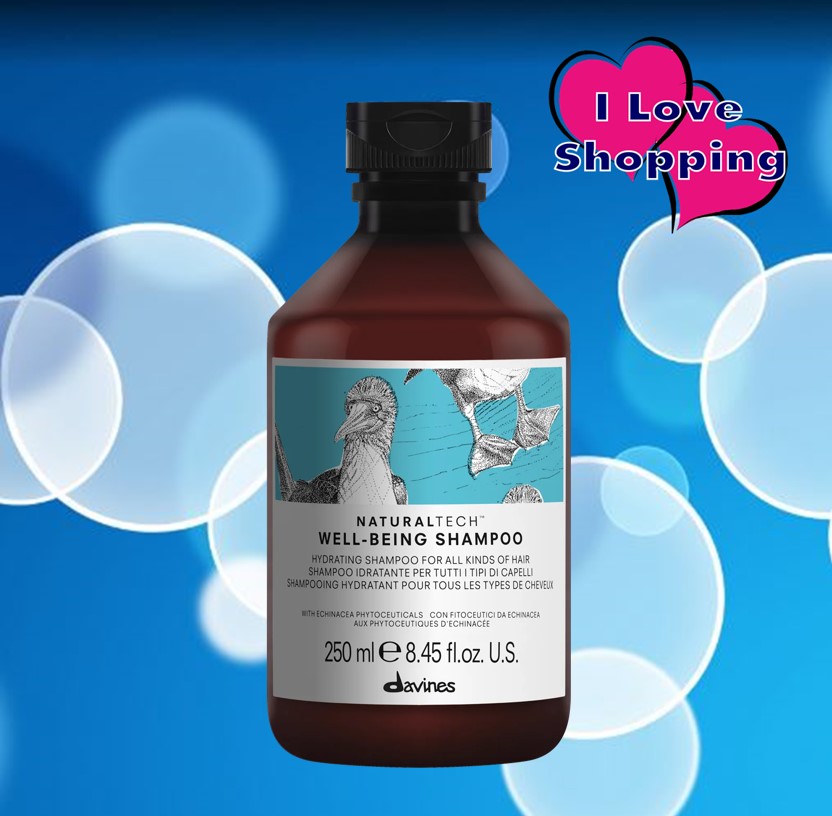 Davines Well-Being Shampoo 250 ml Shampoo That Restores Moisture and Balances the Scalp. ราคา 840 บาท*ส่งฟรี