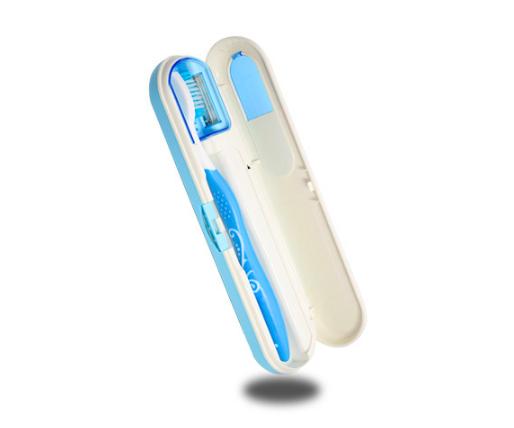 ร้อยเอ็ด กล่องเก็บแปรงสีฟัน ฆ่าเชื้อแบคทีเรียด้วย UV ป้องกันฝุ่นละอองและแมลง  UV Toothbrush Sanitizer 