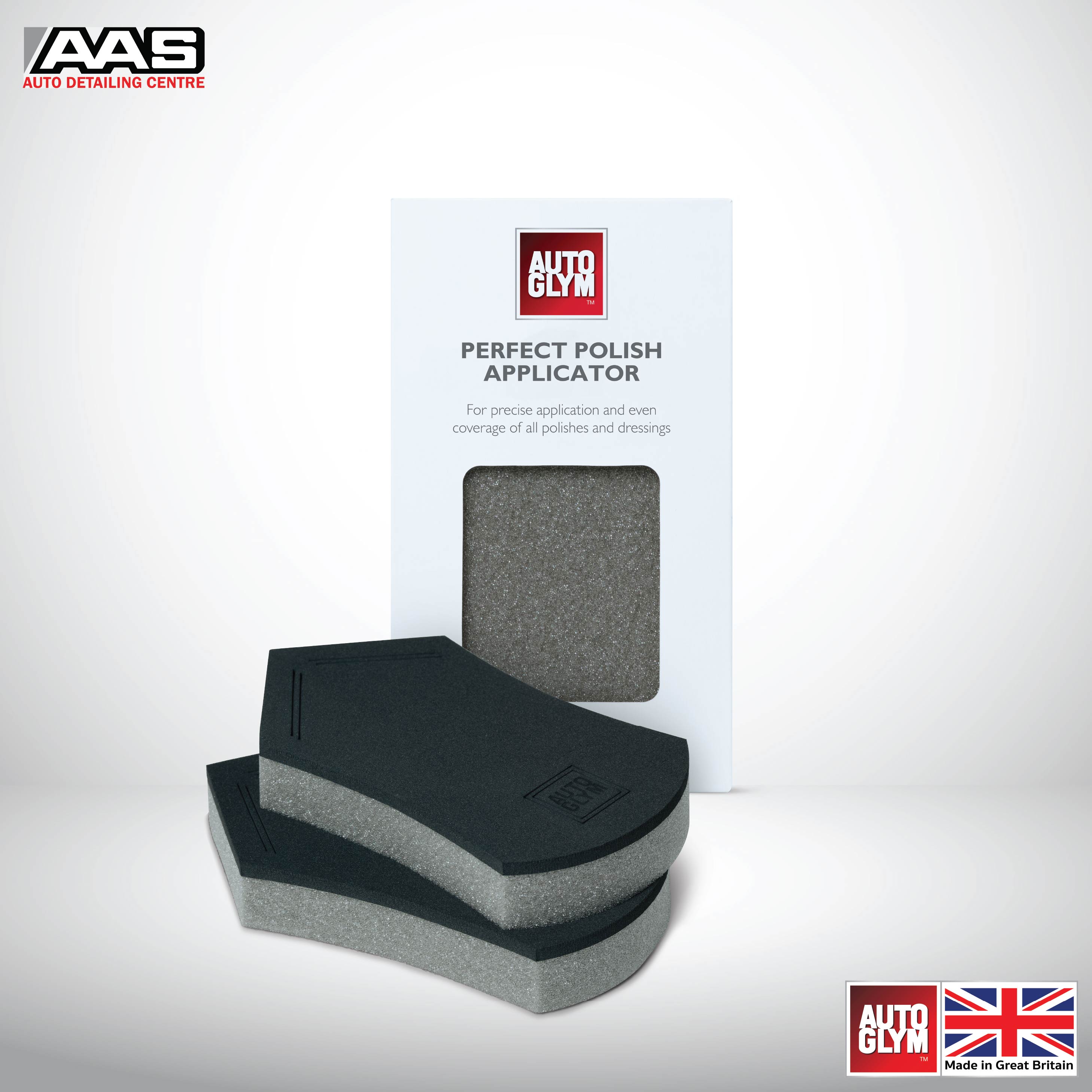 Autoglym Perfect Polish Applicator, Sponge for Coating the Surface of Automotive Materials, 2 Pieces (New Package!!) ราคา 590 บาท*ส่งฟรี