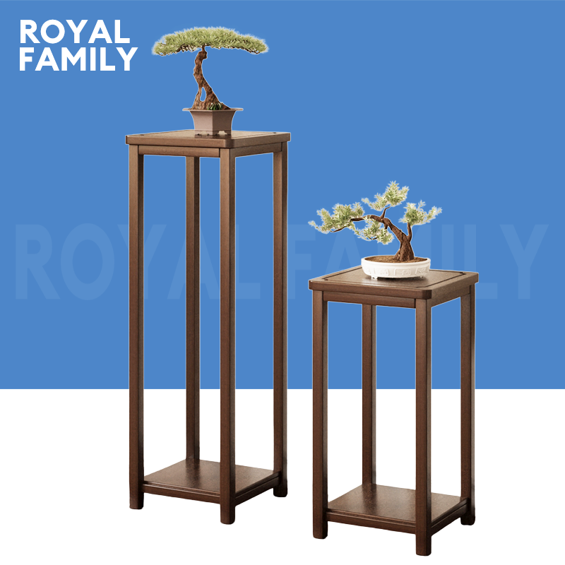 High-Grade Balcony Floor Shelves Durable Indoor and Outdoor Flower Shelves Made from Natural Bamboo. Available in Many Sizes at Factory Prices. ราคา 206 บาท*ส่งฟรี