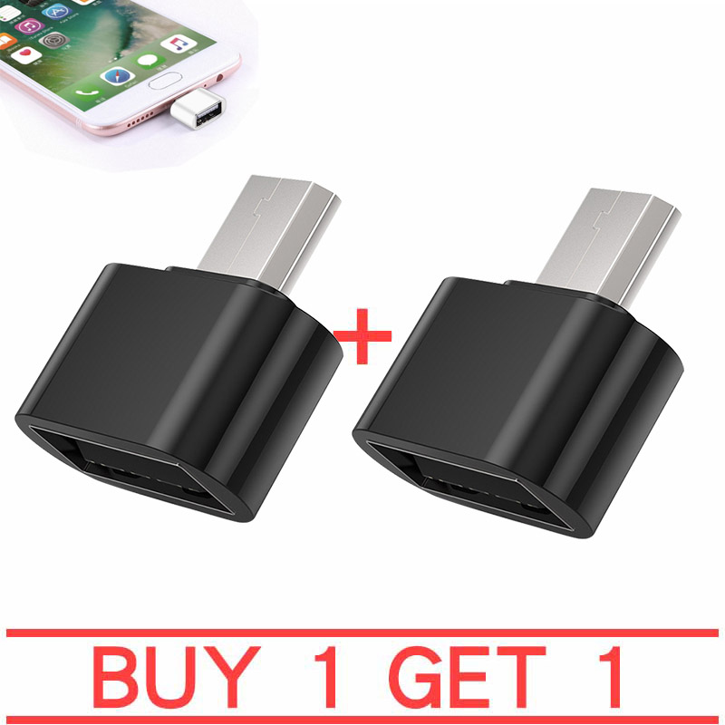 [ซื้อ 1 เอา 1]ตัวแปลงตัวชาร์จ USB Android ตัวแปลง USB 3.0 ตัวแปลง OTG แบบ 2 in 1 สำหรับโทรศัพท์ Android