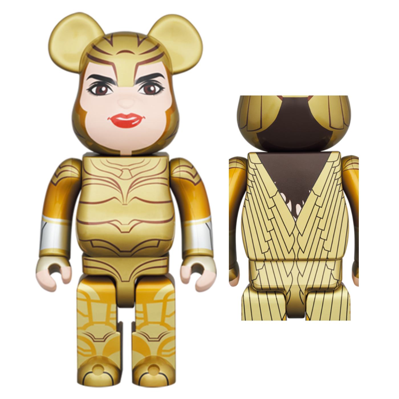 Medicom Toy Bearbrick Wonder Woman WW84 (Golden Armor) 400