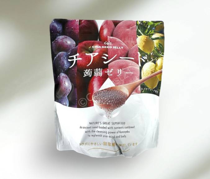 Chia Seed Jelly เยลลี่บุกรสผลไม้รวม 4 ชนิด BBF.31/01/25 ราคา 1,610 บาท*ส่งฟรี
