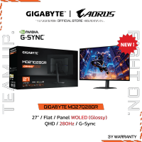 GIGABYTE MO27Q28GR Gaming Monitor (จอมอนิเตอร์) | 27″ QHD | WOLED | 0.03ms | 280Hz | G-Sync