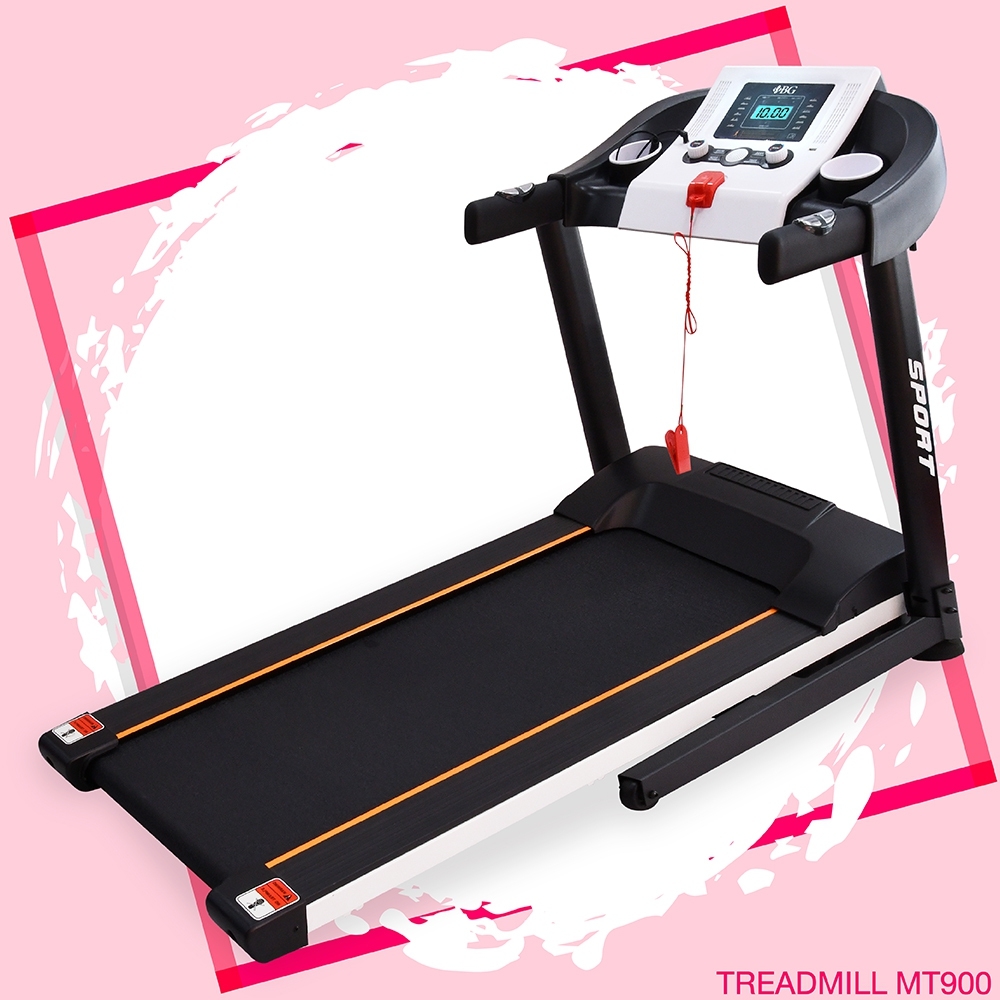 GM Sport ลู่วิ่ง ลู่วิ่งไฟฟ้า ลู่วิ่งฟิตเนส Treadmill มอเตอร์ สูงสุงได้ถึง3แรงม้า (Single Function) Treadmill - รุ่น MT900
