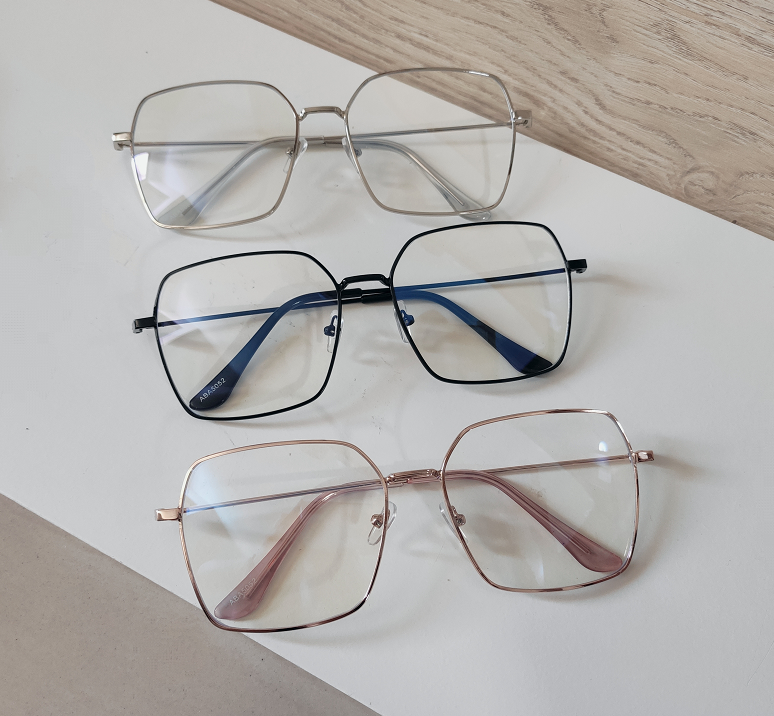 รูปภาพเพิ่มเติมของ Glasses filter light blue color!!100% fashion glasses frame filter light