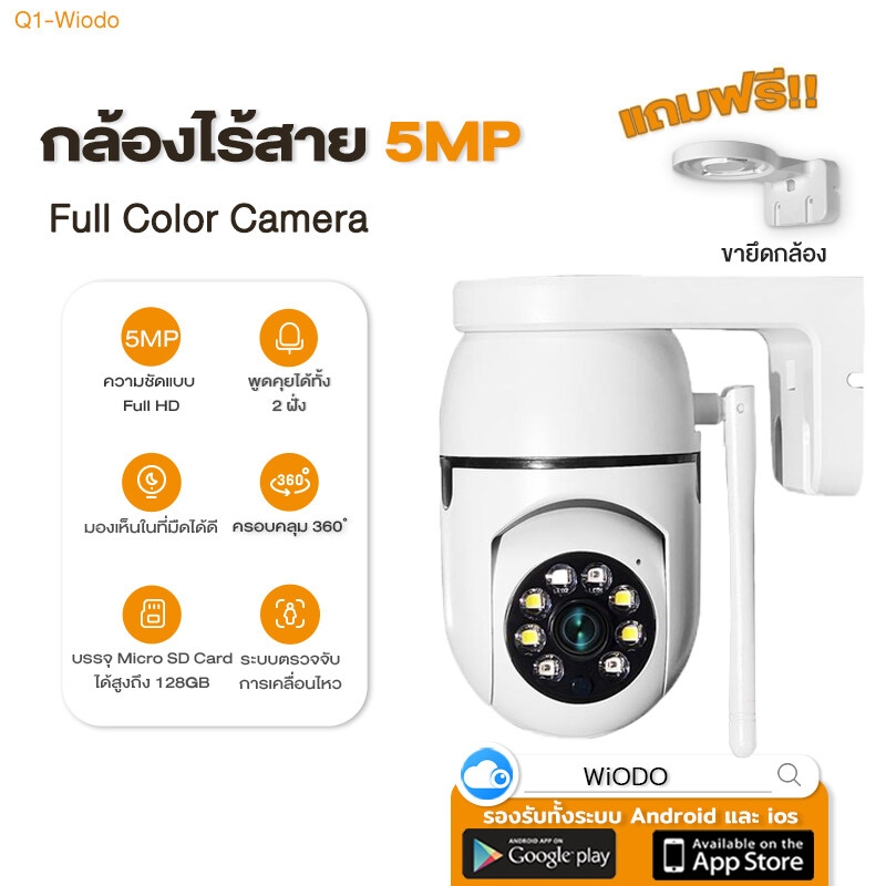 กล้องวงจรปิด360 wifi cctv indoor Q1 5MP ดูผ่านมือถือ กล้องวงจร ตรวจจับการเคลื่อนไหว มองเห็นในที่มืดได้ดี มีไมค์และลำโพงโต้ตอบ แถมฟรีขายึดกล้อง ราคา 309 บาท*ส่งฟรี