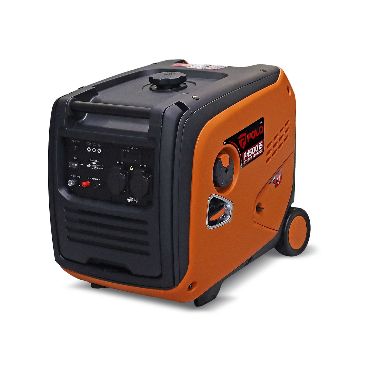Polo Inverter Generator, Maximum Power 4.0 Kilowatts, Model P4500Is, Cylinder Capacity 223 Cc, Fuel Tank Capacity 12 Liters, Manual Start (Polo) ราคา 24,656 บาท*ส่งฟรี