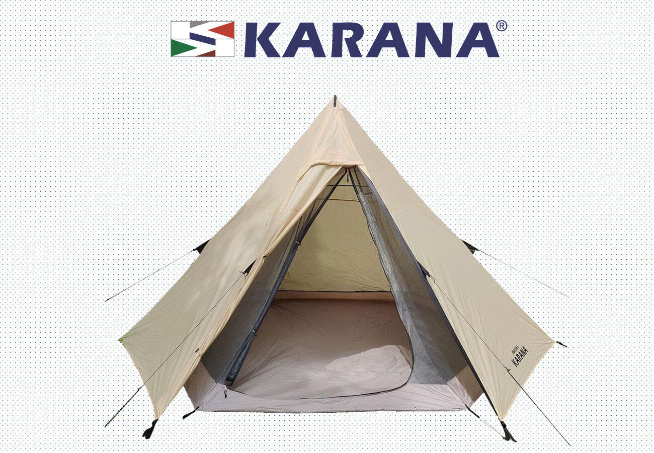 KARANA Beacon 5 Alpha Tent เต็นท์กระโจม คาราน่า เสาโครงทรงเอ เต็นท์ 4 - 5 คนนอน ราคา 3,890 บาท*ส่งฟรี