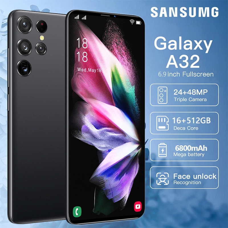 ภาพหน้าปกสินค้าโทรศัพท์ Sumsung Galaxy A32 5G RAM16G+ROM512G โทรศัพท์มือถือ โทรศัพท์ถูกๆ 6800mAh รองรับ2ซิม เครื่องใหม่ มือถือเต็มจอ Android11.0 Mobile phone สองซิมสแตนคู มือถือ แถมฟรีอุปกรณ์ครบชุด โทรศัพท์ Sumsung แท้ โทรศัพท์มือถือ A54 S22 จัดส่งฟรี