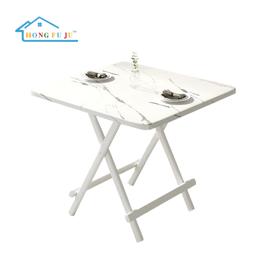 ชุดโต๊ะพับ 4 ที่นั่ง โต๊ะลายหินอ่อนพับได้ โต๊ะลายหินอ่อน ชุดโต๊ะพับ โต๊ะทานข้าวลายหินอ่อน Dinning Table Homec TH ราคา 749 บาท*ส่งฟรี