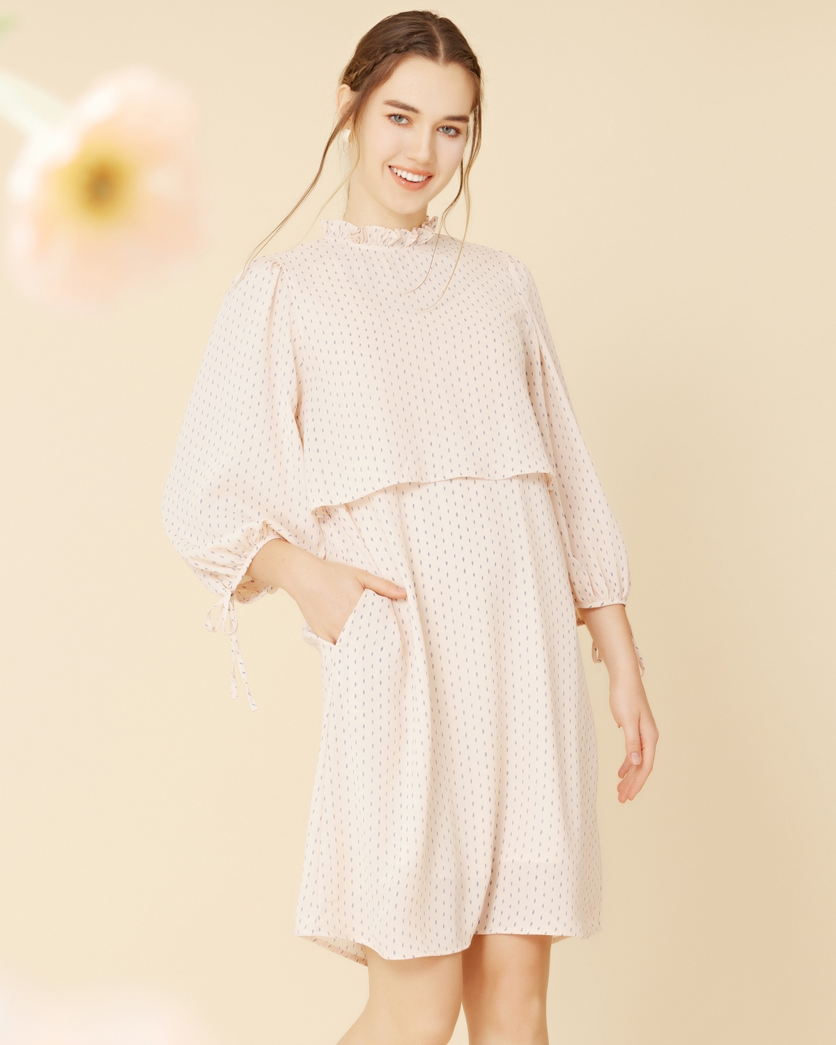Nitan (นิทาน) เดรสให้นม ชุดคลุมท้อง รุ่น Aileen ราคา 2,790 บาท*ส่งฟรี