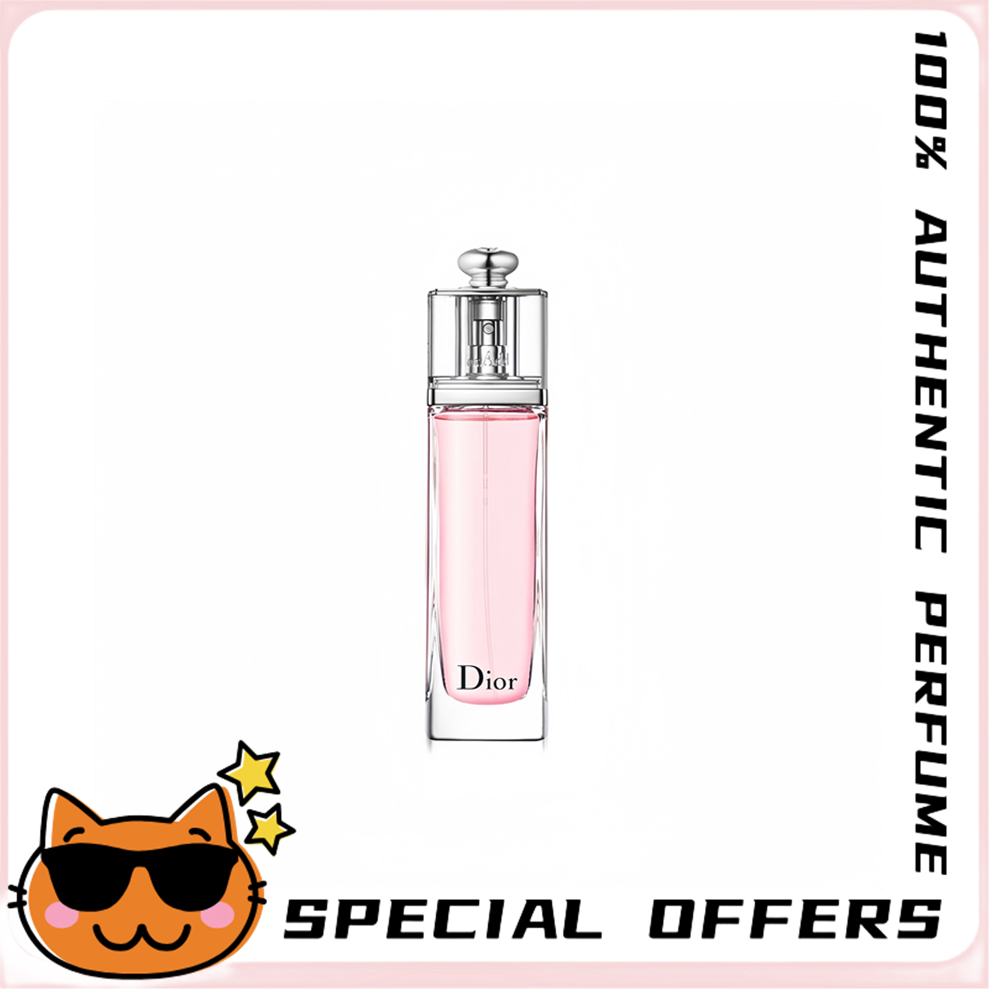 100% AUTHENTIC Dior Addict + Eau De Toilette +100ML ราคา 2,850 บาท*ส่งฟรี