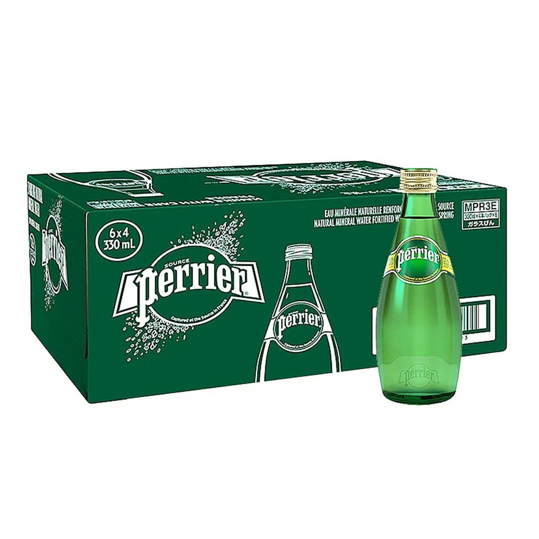 📌 Free Delivery Perrier Original Glass 330 ml 24 Bottles/Perrier Natural Sparkling Mineral Water in Glass Bottles 330 ml 24 Bottles ราคา 1,672 บาท*ส่งฟรี