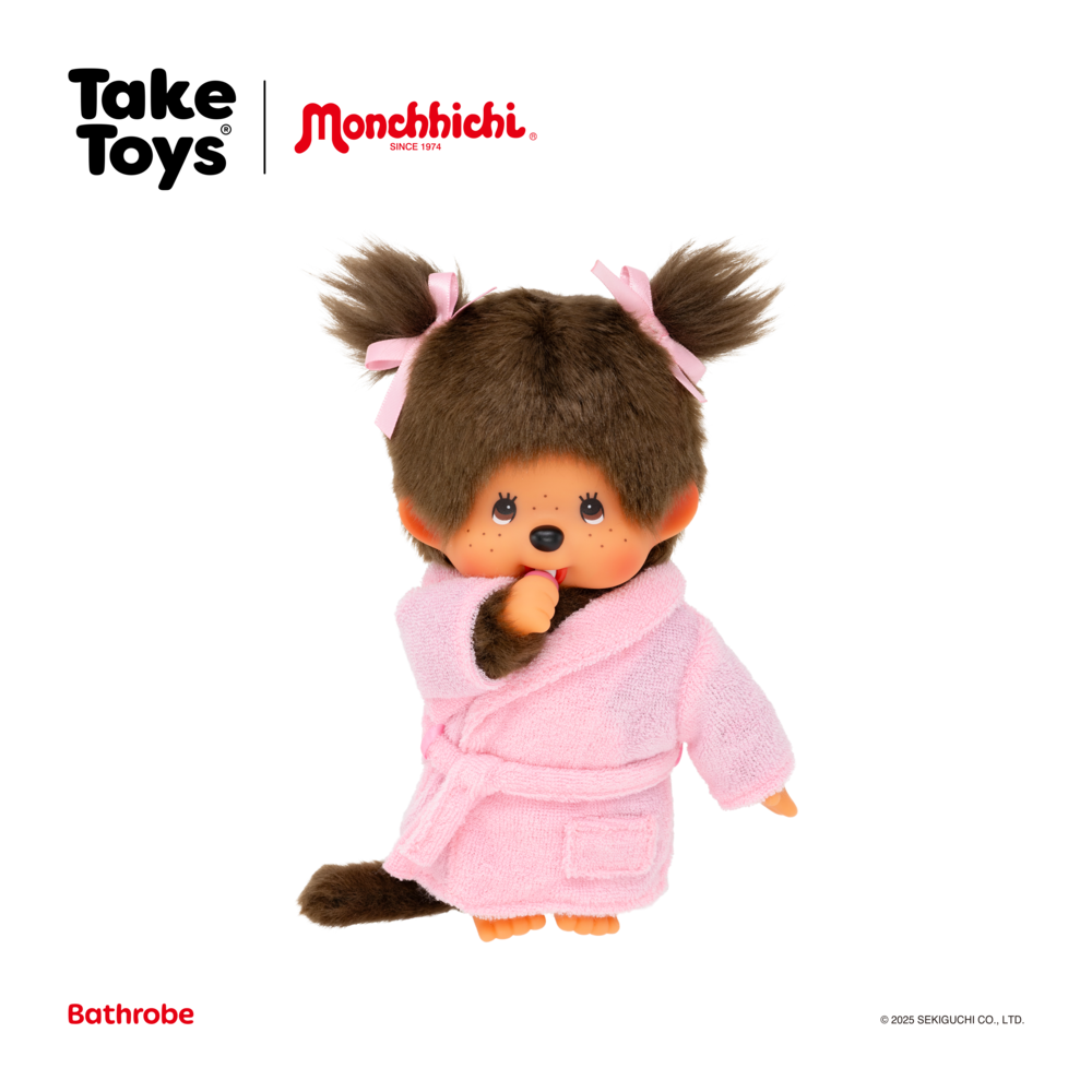 Monchhichi Bathrobe - Monchhichi Doll ราคา 890 บาท*ส่งฟรี