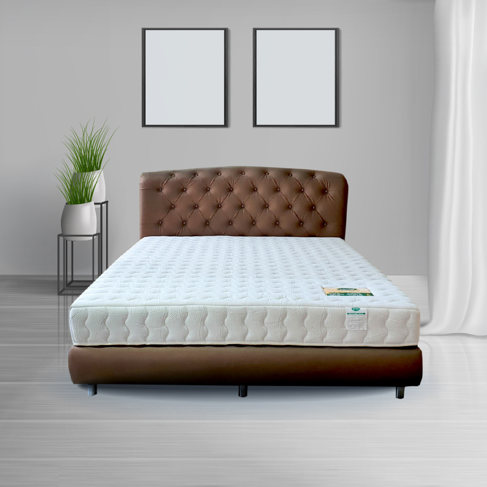 VENTRYที่นอนโฟมสังเคราะห์เสริมยางพาราธรรมชาติ รุ่นTRENDY หนา 8 นิ้ว ~ฟรีหมอนหนุน+หมอนข้าง ส่งฟรี กทมและปริมณฑล ราคา 19,530 บาท*ส่งฟรี