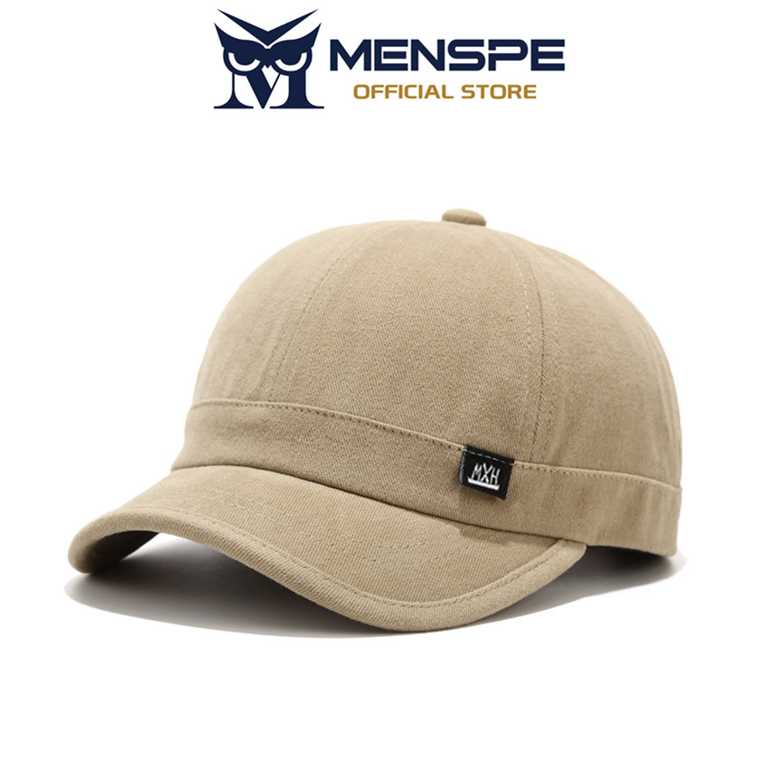 MENSPE หมวกเบสบอลแฟชั่นหมวกเบสบอลชายฤดูร้อนหมวกกันแดดกลางแจ้งหมวกกันแดดย้อนกลับมาพักผ่อนหมวกป้องกันแสงแดดปรับหมวกกีฬากลางแจ้ง ราคา 179 บาท*ส่งฟรี
