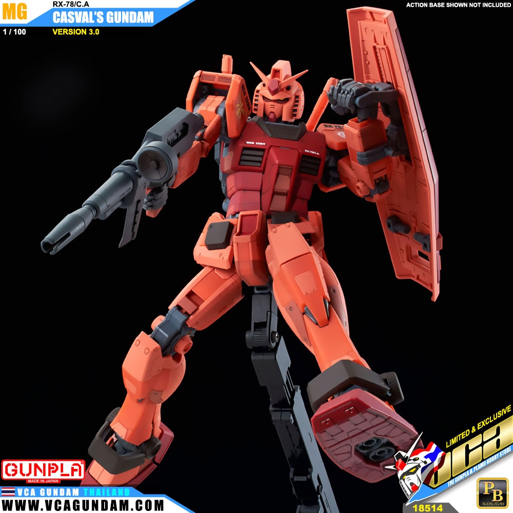 MG RX-78/C.A CASVALS GUNDAM VER 3.0 RX-78/C.A คาสวาล กันดั้ม