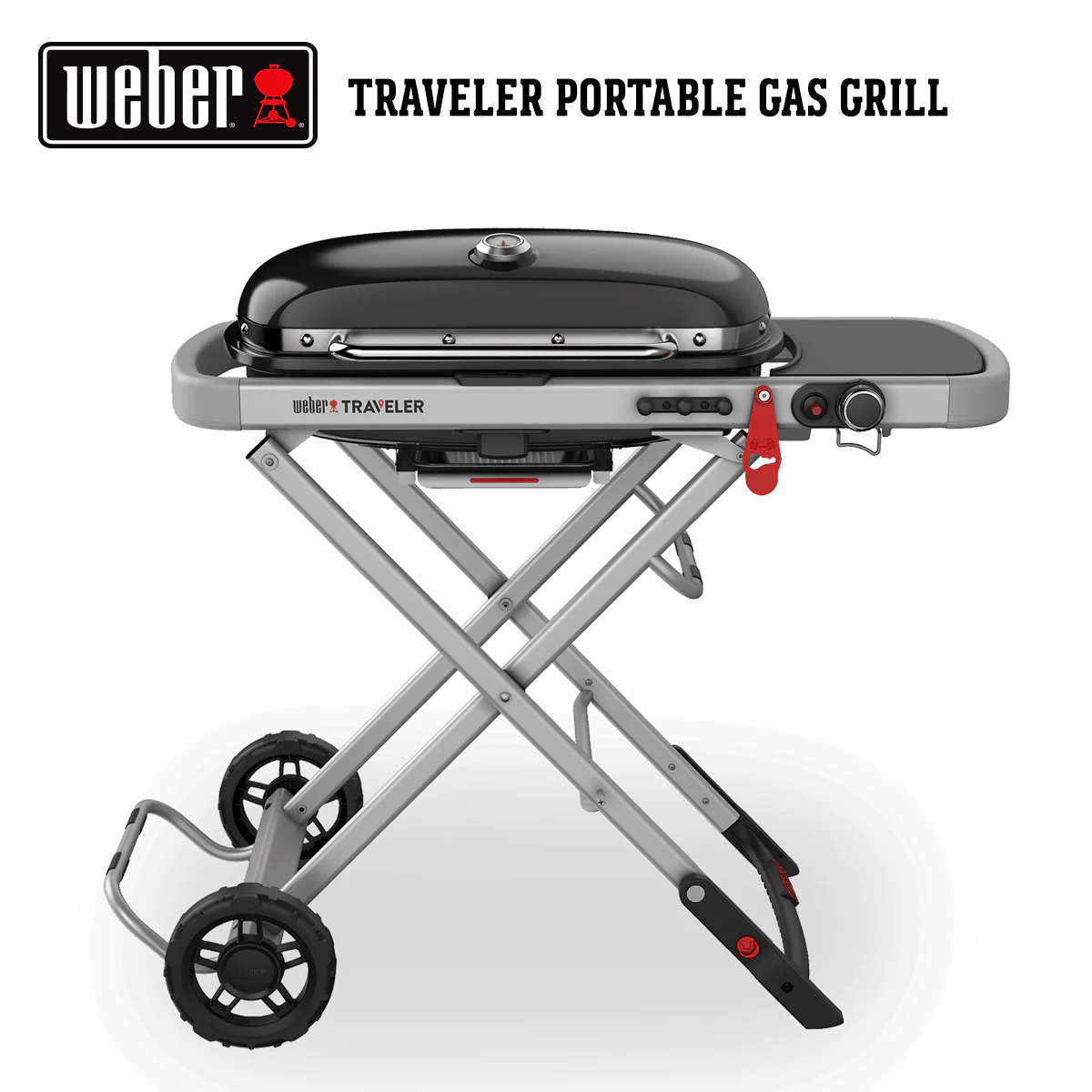 5 years warranty เตาแก๊สปิ้งย่าง WEBER BBQ Outdoor Gas Grill Traveler ราคา 20,999 บาท*ส่งฟรี