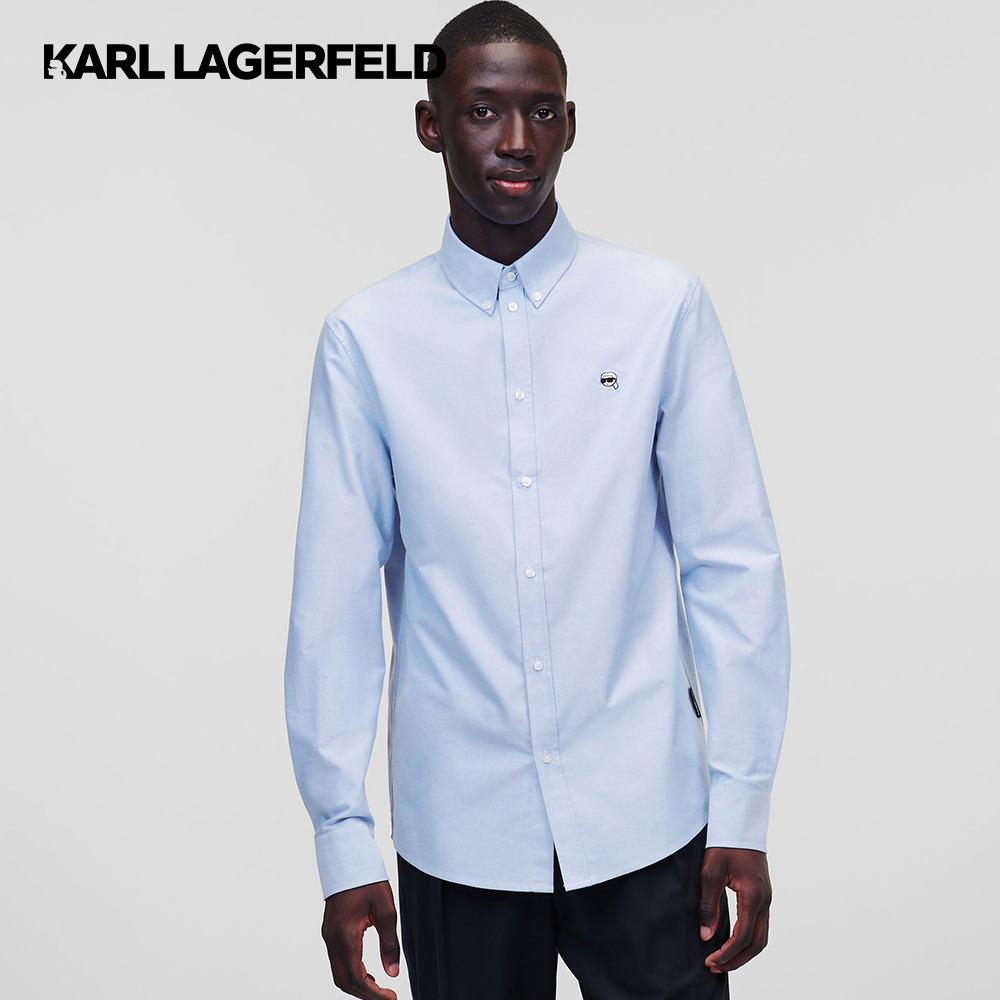 KARL LAGERFELD - IKONIK 2.0 POPLIN SHIRT 230M1600 เสื้อเชิ้ต ราคา 9,350 บาท*ส่งฟรี