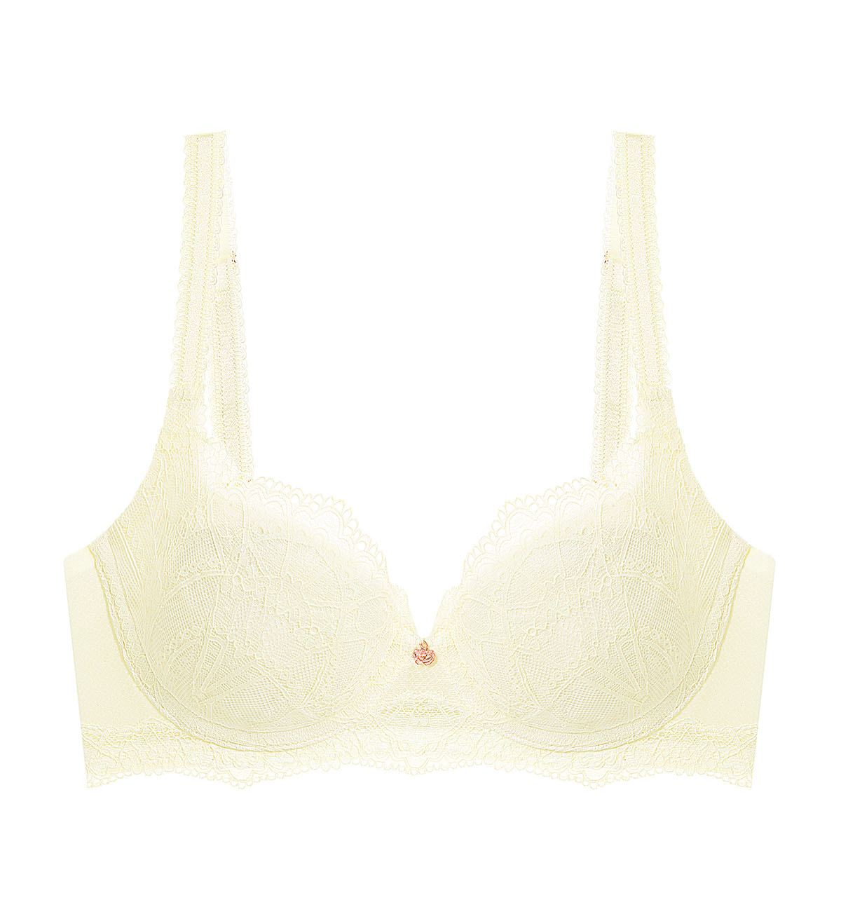 Triumph เสื้อชั้นในมีโครงดันทรง รุ่น New Florale Graceful WHU-R รหัส 10223189 สีขาว 00GT ราคา 2,550 บาท*ส่งฟรี