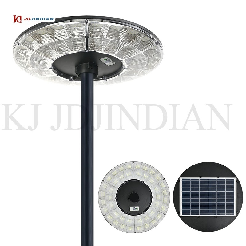 JDJINDIAN ใหม่ล่าสุด UFO-500000W 1272LED สว่าง 360 องศา กันน้ำ IP67 ใช้พลังงานแสงอาทิตย์100% รับประกัน1 เดือน ราคา 1,589 บาท*ส่งฟรี