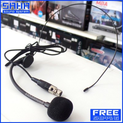 ส่งฟรี ไมค์คาดศีรษะ NTS HS-21FP (MINI XLR) (ส่งฟรีไม่มีขั้นต่ำ) sahasound - สหซาวด์ ส่งฟรี ไมค์คาดศีรษะ NTS HS-21FP (MINI XLR) (ส่งฟรีไม่มีขั้นต่ำ) sahasound - สหซาวด์