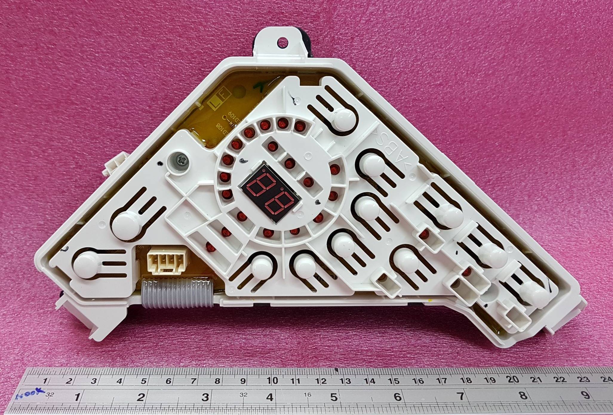อะไหล่บอร์ดเครื่องซักผ้า บอร์ดเครื่องซักผ้า อะไหล่เครื่องซักผ้าชาร์ป Sharp (CIRCUIT ASSY Sharp) สินค้าใหม่แท้ CSGY-B040QBKZ รุ่น ES-U10HT-S(ใช้กับหมายเลขเครื่อง SR.708 ขึ้นไป)