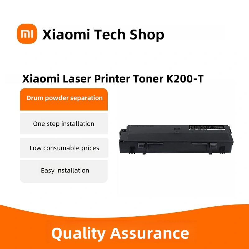 Xiaomi Mijia ผงหมึกเครื่องพิมพ์เลเซอร์ K200-T สีดำ การติดตั้งขั้นตอนเดียวแยกหมึก 4000 หน้า ราคา 1,915 บาท*ส่งฟรี