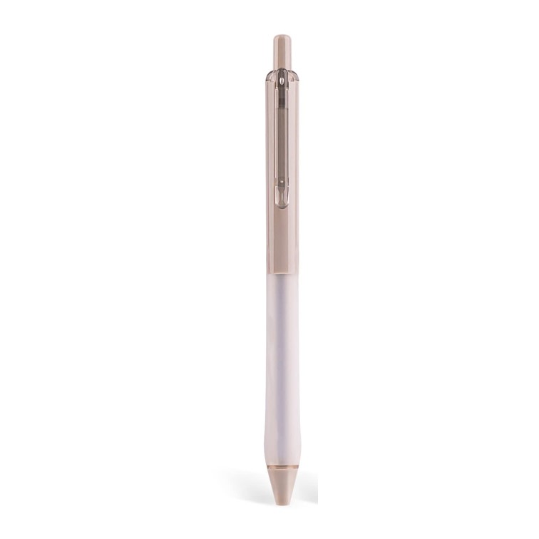 ปากาเจล 0.7 มม.สีน้ำเงิน แบบกด ตรา writech รุ่น 0153 ยางจับนุ่มมือ หมึกแห้งไว ไม่เลอะมือ ปากกามือซ้าย (gel pen)