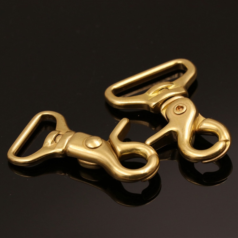 Solid Brass Eye Bolt Scissor Snap Square Eye Swivel Trigger Hook Clip  Lobster Clasp Bag Purse Strap Dog Leash Key Fob Rein Dive Leathercraft -   Canada