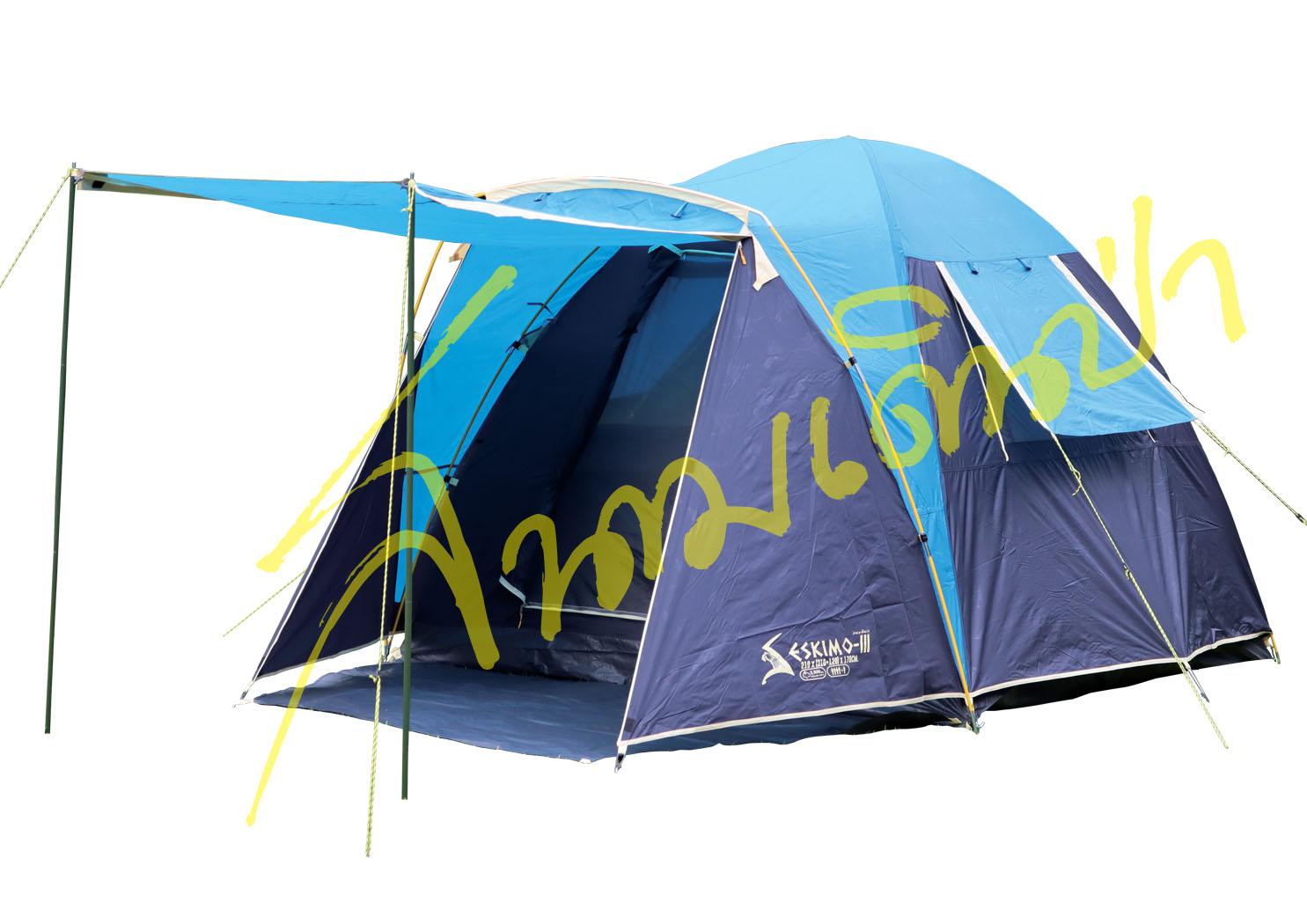 ดูภาพ Field and Camping สนามเดินป่า เต็นท์ Eskimo Terrace III ขนาด 210x(310+120)x170 ซม. สีน้ำเงิน-กรม <br/>เพิ่มเติม Field and Camping สนามเดินป่า เต็นท์ Eskimo Terrace III ขนาด 210x(310+120)x170 ซม. สีน้ำเงิน-กรม