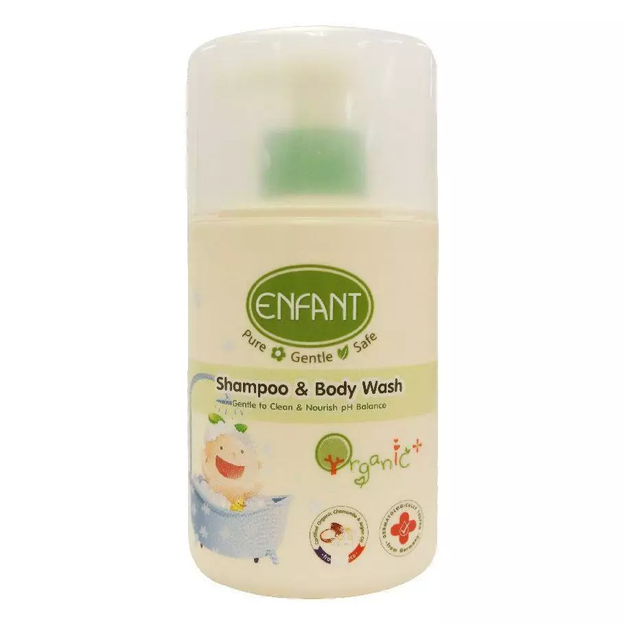Enfant (Aubon) Organic Shampoo & Bodywash Can Be Used from Birth (300ml Bottle Type) ราคา 199 บาท*ส่งฟรี