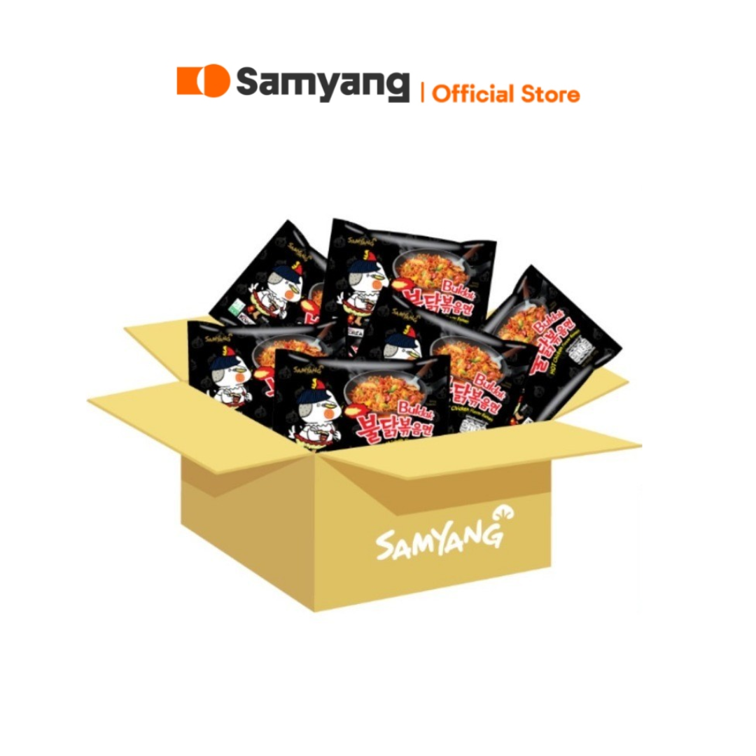 [ยกลัง 40 ซอง] Samyang Buldak Ramen | ซัมยัง บูลดัก ราเมง บะหมี่กึ่งสำเร็จรูป​ แบบยกลัง (ซองเดี่ยว) เลือกรสชาติ ราคา 1,200 บาท*ส่งฟรี