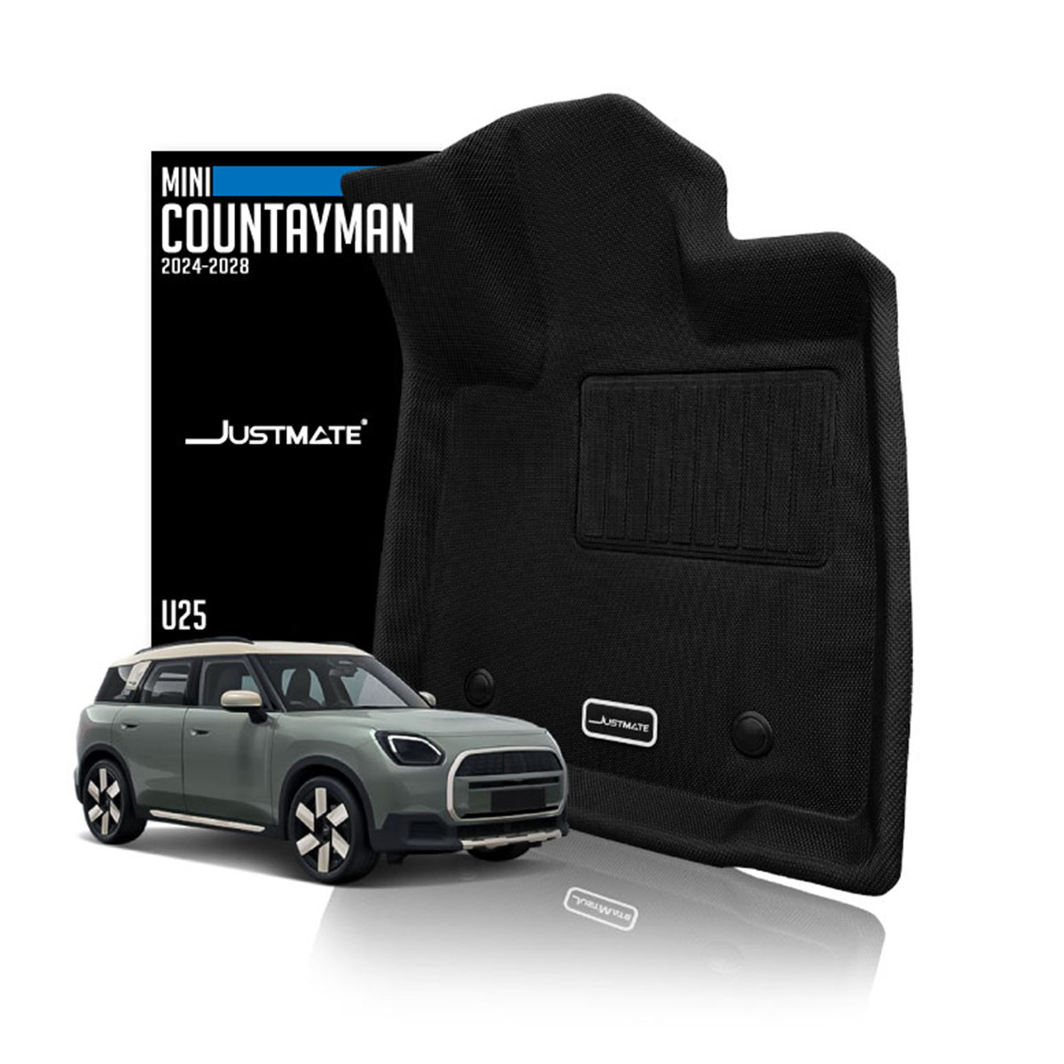 Justmate Mini Car Floor Mats Countryman U25 2024 - 2028 ราคา 2,480 บาท*ส่งฟรี