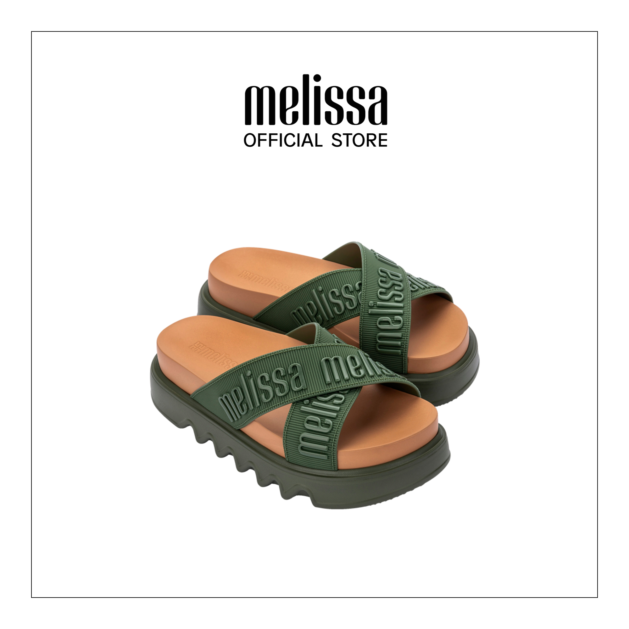 MELISSA CROSS M LOVER PLATFORM AD รุ่น 37368 รองเท้าแตะ ราคา 3,190 บาท*ส่งฟรี