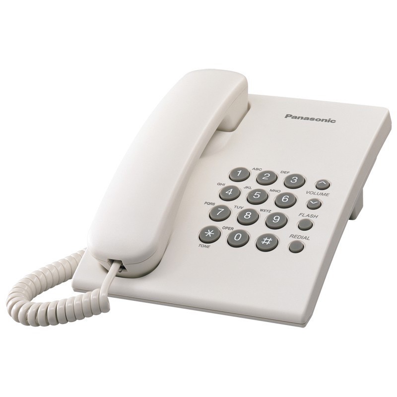 SALE!!! ศัพท์บ้าน ศัพท์มีสาย ศัพท์สำนักงาน รุ่น KX-TS500 เครื่องศัพท์บ้าน รุ่น kx-ts500 ศัพท์de (ใหม่ล่าสุด) โทรศัพท์บ้าน โทรศัพท์ตั้งโต๊ะ โทรศัพท์สำนักงาน โทรศัพท์พื้นฐาน