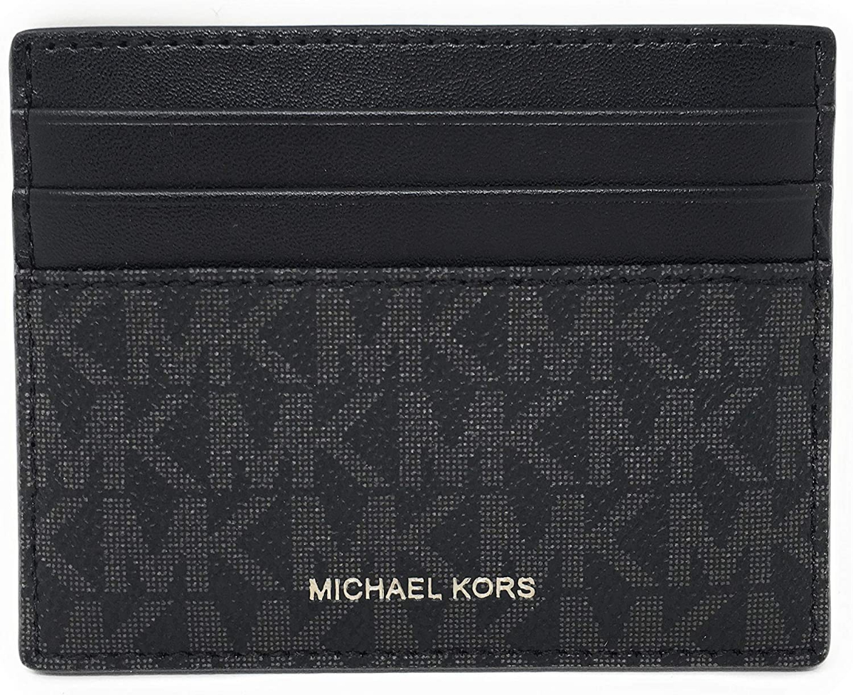 Michael Kors Men's Cooper Tall Card Case Wallet Black | Lazada.co