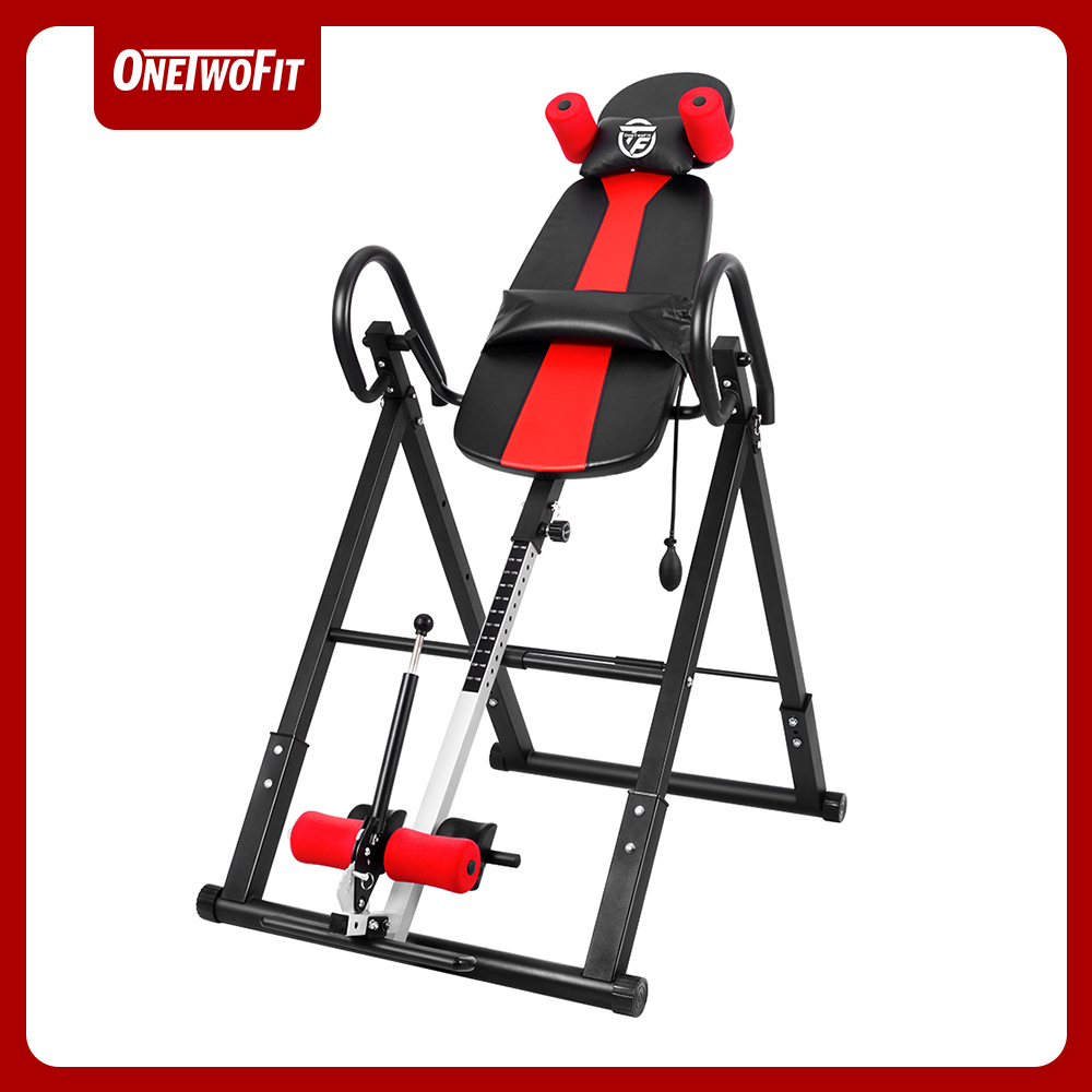 OneTwoFit เครื่องยืดกล้ามเนื้อ เครื่องยืดหลัง เครื่องยืดหลัง เตียงยืดหลัง เครื่องออกกำลังกายท่าหกสูง อุปกรณ์ออกกำลังกายในบ้าน Hang Up ราคา 4,290 บาท*ส่งฟรี