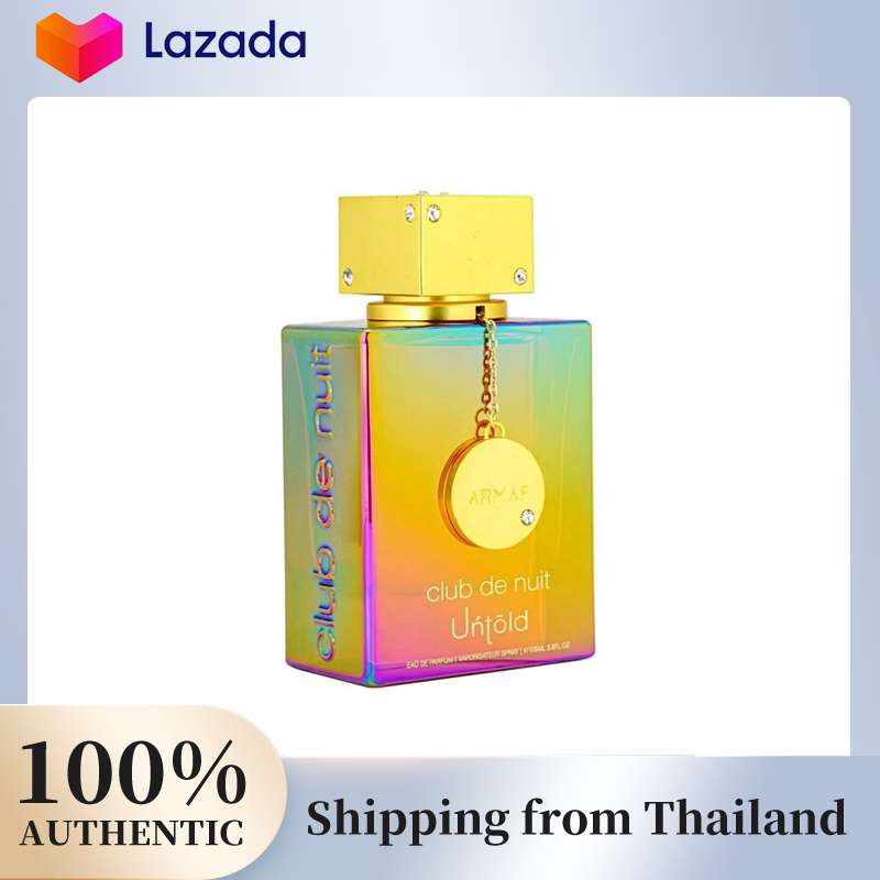 Tax-Free Shop Counter Package Armaf Club De Nuit Untold Genuine Perfume 105ml ราคา 2,390 บาท*ส่งฟรี